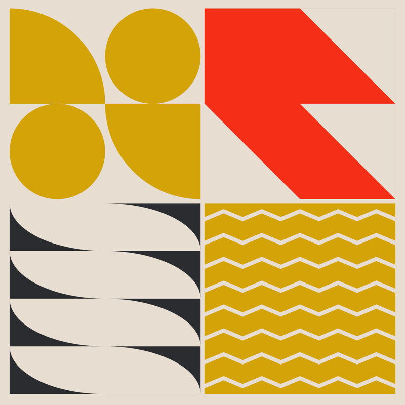 Modernism II by Normform - Wrapped Canvas Print, 51cm H x 51cm W x 3.8cm D