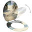 Dickey Soft Close Round Standard Toilet Seat