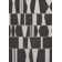 Olesia Modern Geometric Abstract Two-Tone Black/Cream Indoor/Outdoor Rug