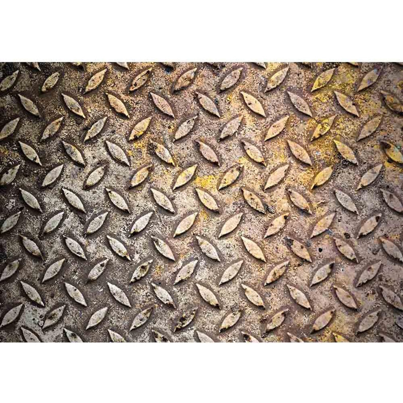 Motif de peinture murale à peindre en métal, L 66 po x l 96 po