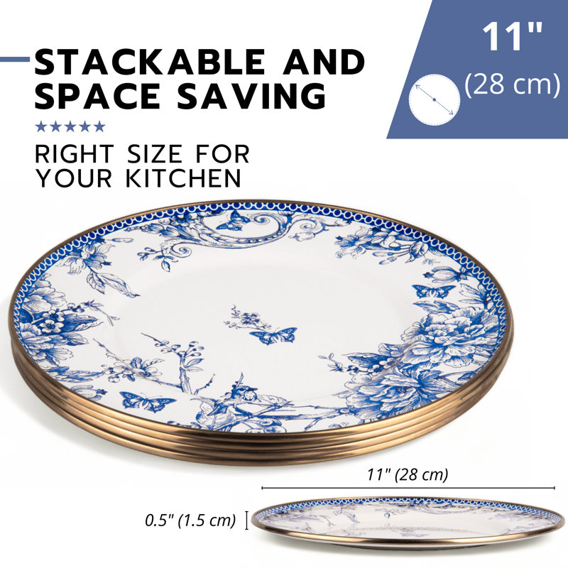 Enamel Serving Platter 11''