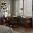 Nut-brown Rectangular Solid Wood desk-782346872