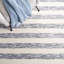 Tapis rayé gris / ivoire Kylian-517765311