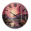 Horloge murale en bois massif Yida-669563762