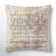 Larkspur Square Pillow Cover and Insert