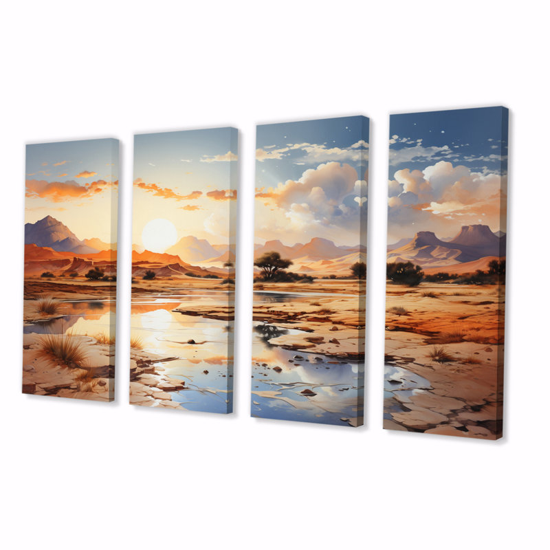 Markinson " African Sahara Dreams II " 4 - Pieces