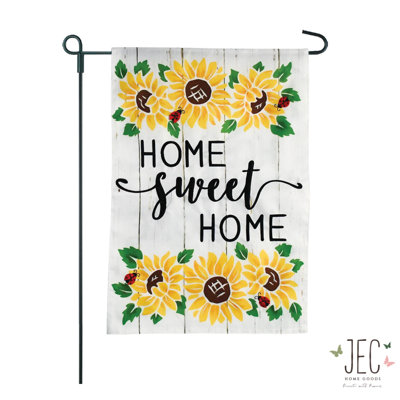 Double Sided 18'' H x 12.5'' W Garden Flag