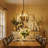 4-light Farmhouse Open Cage Chandelier