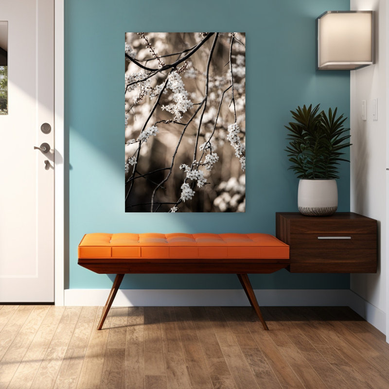 Art contemporain contemporain abstrait, H 48 po x l 32 po