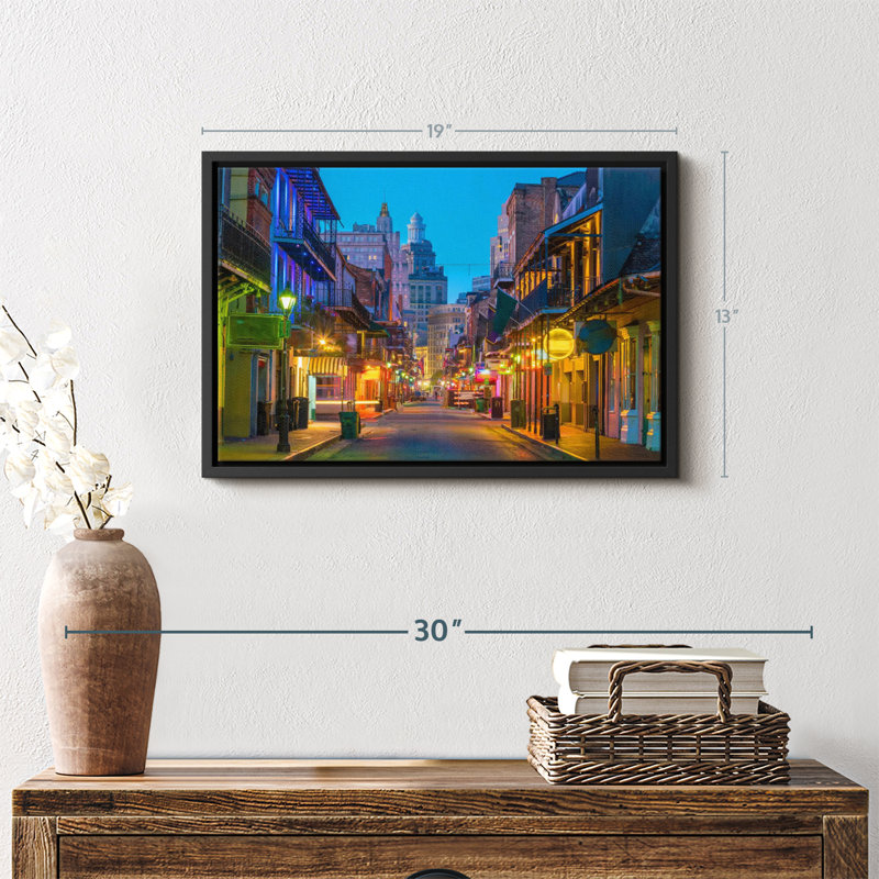 «Louisiana Street Bars», H 13 po x l 19 po