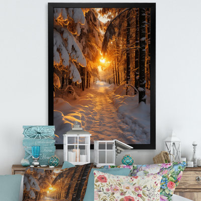 Benboe Alaska Silent Winter II, reproduction d'art sur toile