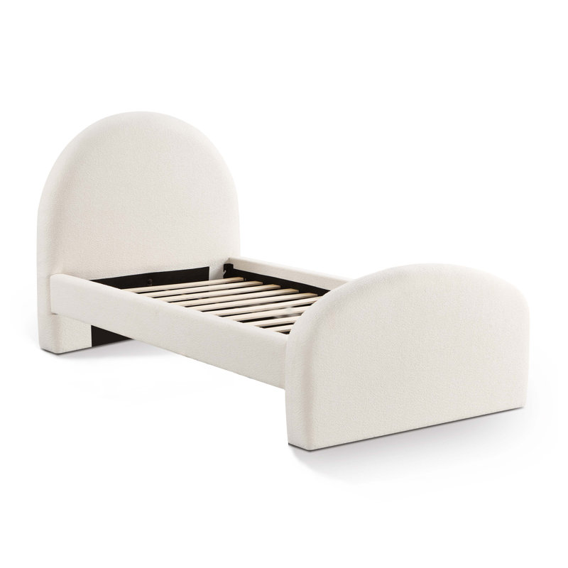Chiril Twin Bed, Cream