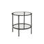 Table de bout en verre avec rangement Eiffe-211483047