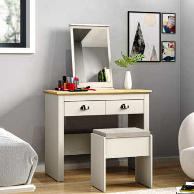 Sufy Octave Dressing Table with Mirror