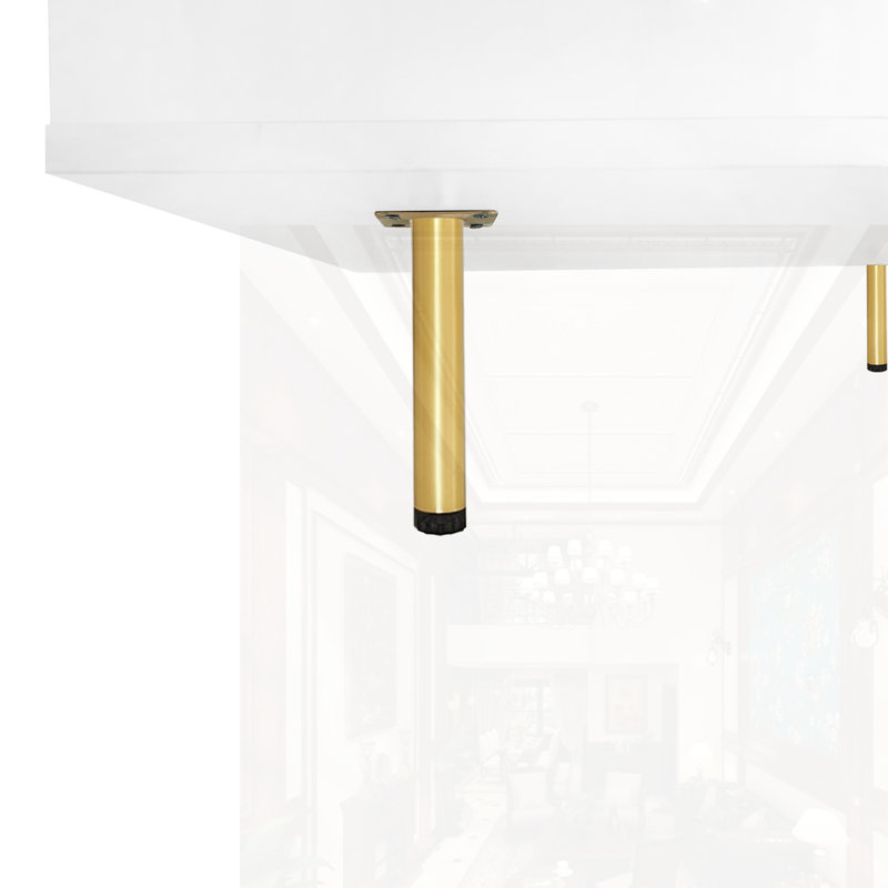 Table basse Exquise, Blanc