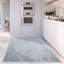 Carina Modern Washable Rugs in Blue | 6960-1882462106