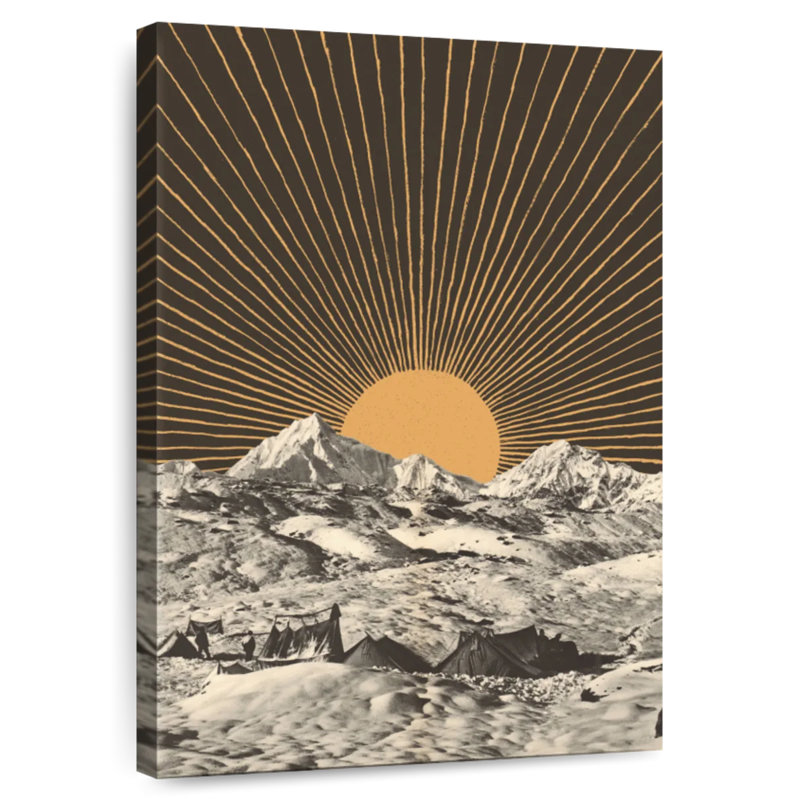 Oberle Mountainscape V, 51" H x 34" W