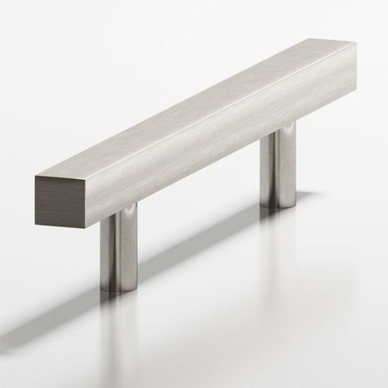 Charnière pivotante amovible, Nickel satiné