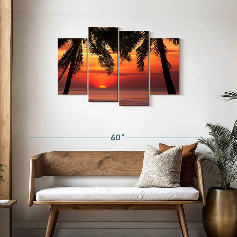 Palmier Gillard Gillard Sunset, H 27 po x l 43 po