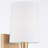 Averee 5.5" W 1-Light Dimmable Wallchiere-1142217364