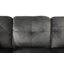 Canapé modulaire en tissu et cuir avec repose-pieds 3 pièces 103,5 po-1099626718-1099626712