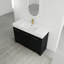 Meuble-lavabo autoportant de 48 po avec lavabo en résine