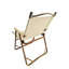 Chaise pliable avec cadre en aluminium à 4 places, siège en toile pour pique-nique, plage, patio, camping, cour arrière, cadre confortable 4, cour arrière, pique-nique