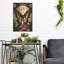 Art mural en métal «Celestial Black Butterfly» par Momart, 16 po x 24 po-1781889485
