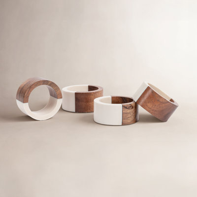 Napkin Ring over&back Resin