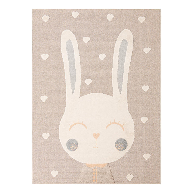 Tapis unique et fantaisiste pour enfants, Rectangle 9 pi x 12 pi