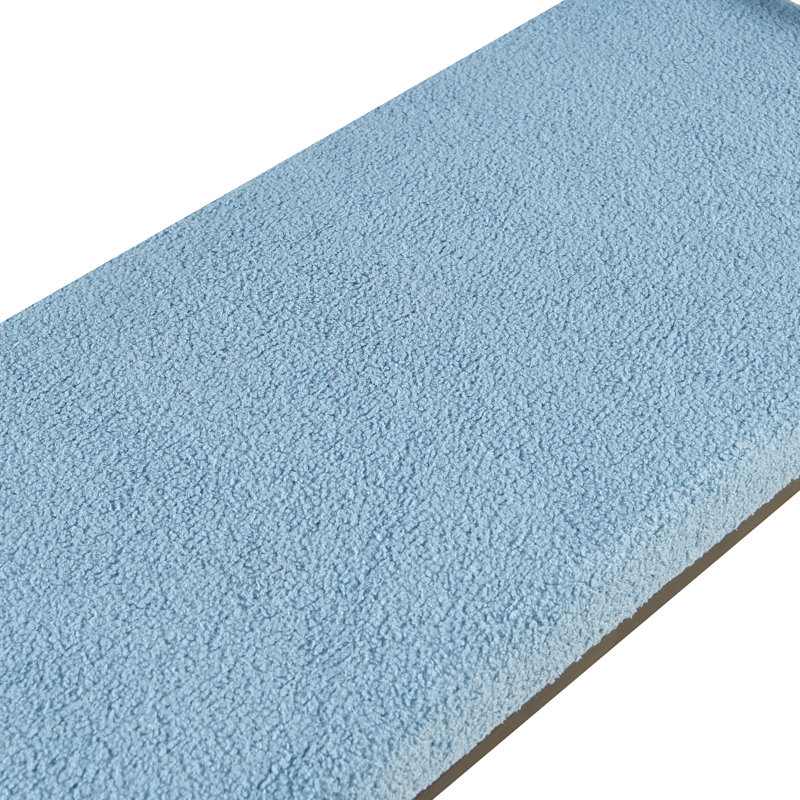 Banc rembourré Loxe, Bleu