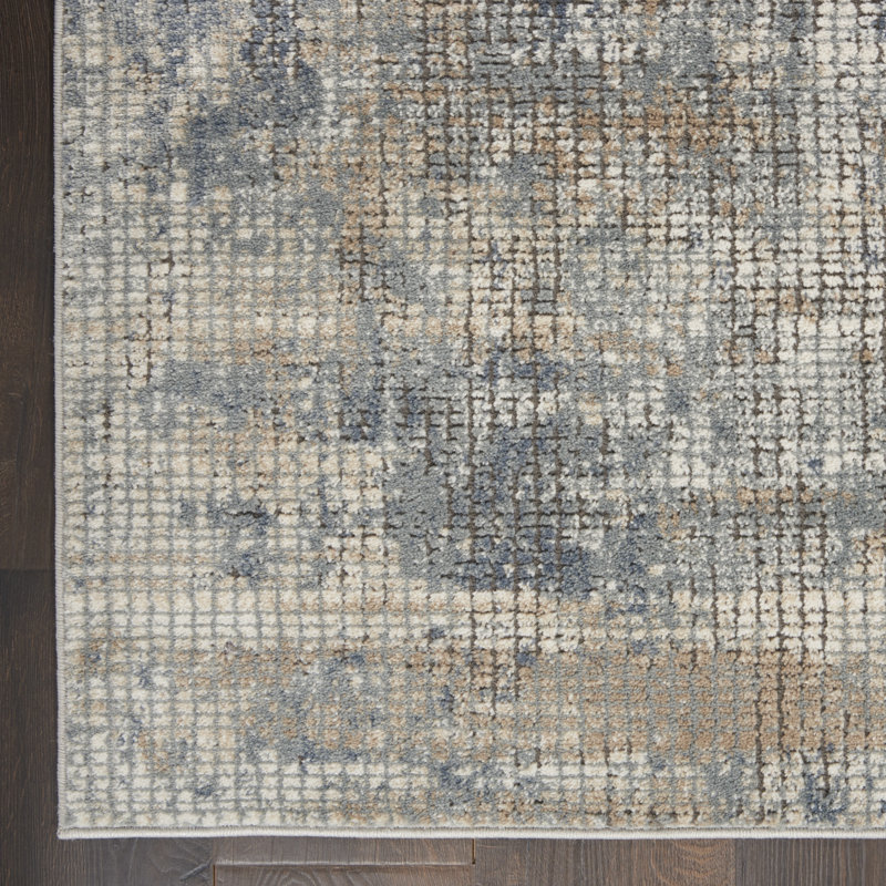 Adda Abstract Indoor Rug, Rectangle 8'10" x 11'10"