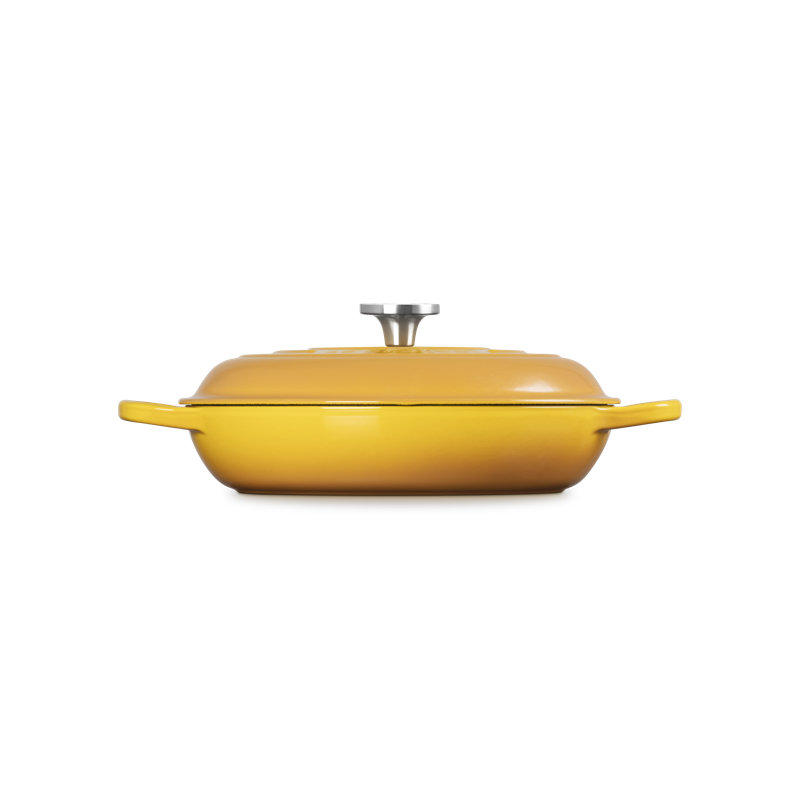 Le Creuset Signature Cast Iron Round Braiser, 3.5 Qt. - Nectar