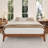 Razzak Solid Dry Bamboo Wood Platform Bed Frame, with Wood Slat Support, No Box Spring Needed, Easy Assembly-1319902107