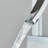 Waterfall Bathroom Basin Sink Faucet Single Handle Single Hole Mixer Tap Black