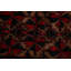 Tapis décoratif en laine de conception unique noué à la main rouge foncé de conception unique 3 pi 7 po x 6 pi 6 po Beeck