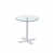 Plateau transparent / base blanche est en rupture de stock