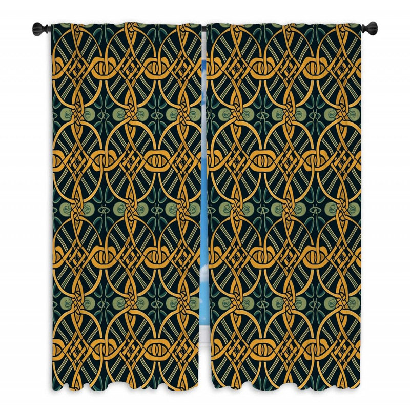 Paire de rideaux obscurcissant Destyn, L 40 po x L 54 po