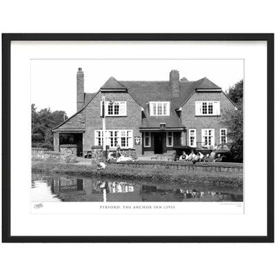 Pyrford, The Anchor Inn C1955 by Francis Frith - Single Picture Frame Print