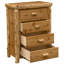 Fireside Lodge Cedar Log Four Drawer Chest - Natural - Premium Line-14234338