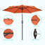Parasol de table de marché de 7,5 pi, auvent résistant aux rayons UV et bouton inclinable-1027864855