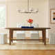 Isadore Solid Wood Dining Table