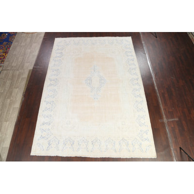 Oana One-of-a-Kind 9'3''x 13'3'' Wool Area Rug in Peach
