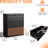 Lockable Metal 3 Drawer Filing Cabinet, Black, For Office Efficiency Modern Black File Cabinet With Locking Function-120659706