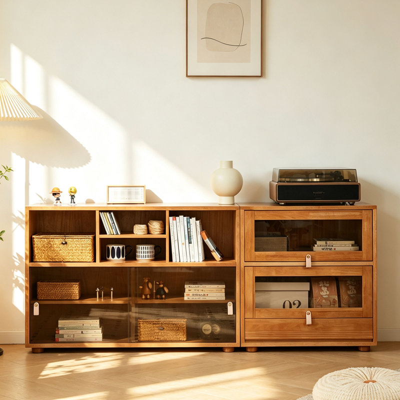 Bibliothèque sur pied de style rétro européen