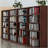 5 Shelf Cherry Bookcase 60 inch Tall Wood Bookshelf-2031332389-2031332394