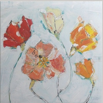 Annelisse «The Sanctuary III» par Kellie Day, reproduction d'art, H 35 po x l 35 po x P 1,5 po, Toile