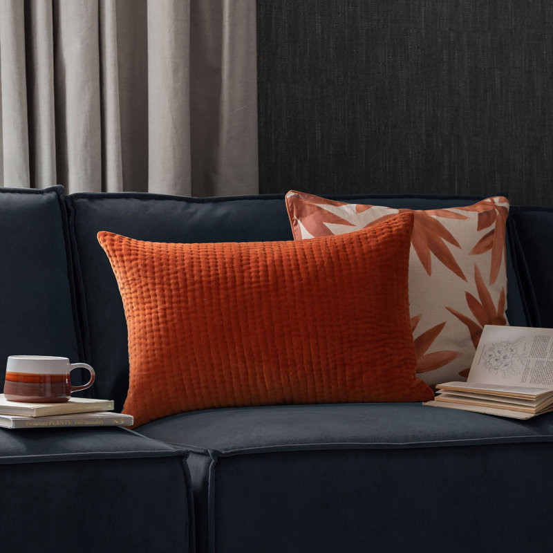 Cushion, 40cm x 60cm, Rectangular, Orange
