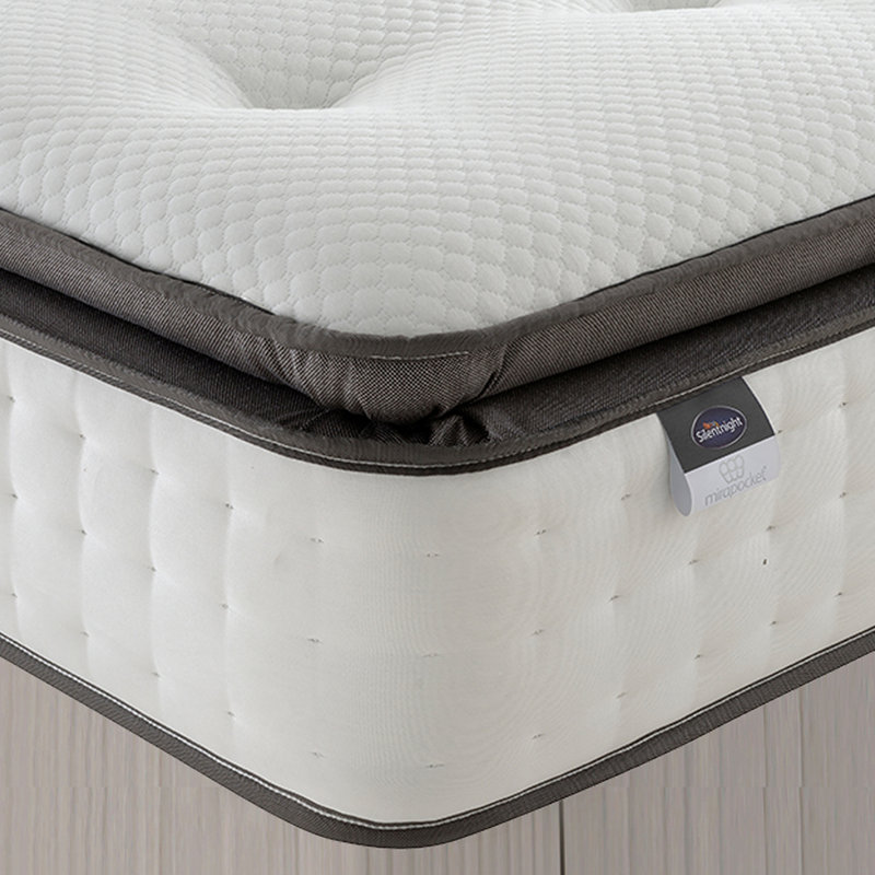 Silentnight Gel Range 1000 Pocket Gel Pillowtop Mattress - Soft   , Kingsize (5')