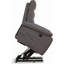 Fauteuil inclinable contemporain avec revêtement en tissu
